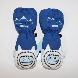Kombi Imaginary Friends Charlie the Yeti Pull On Kids  Mittens Small 2 - 3 Years